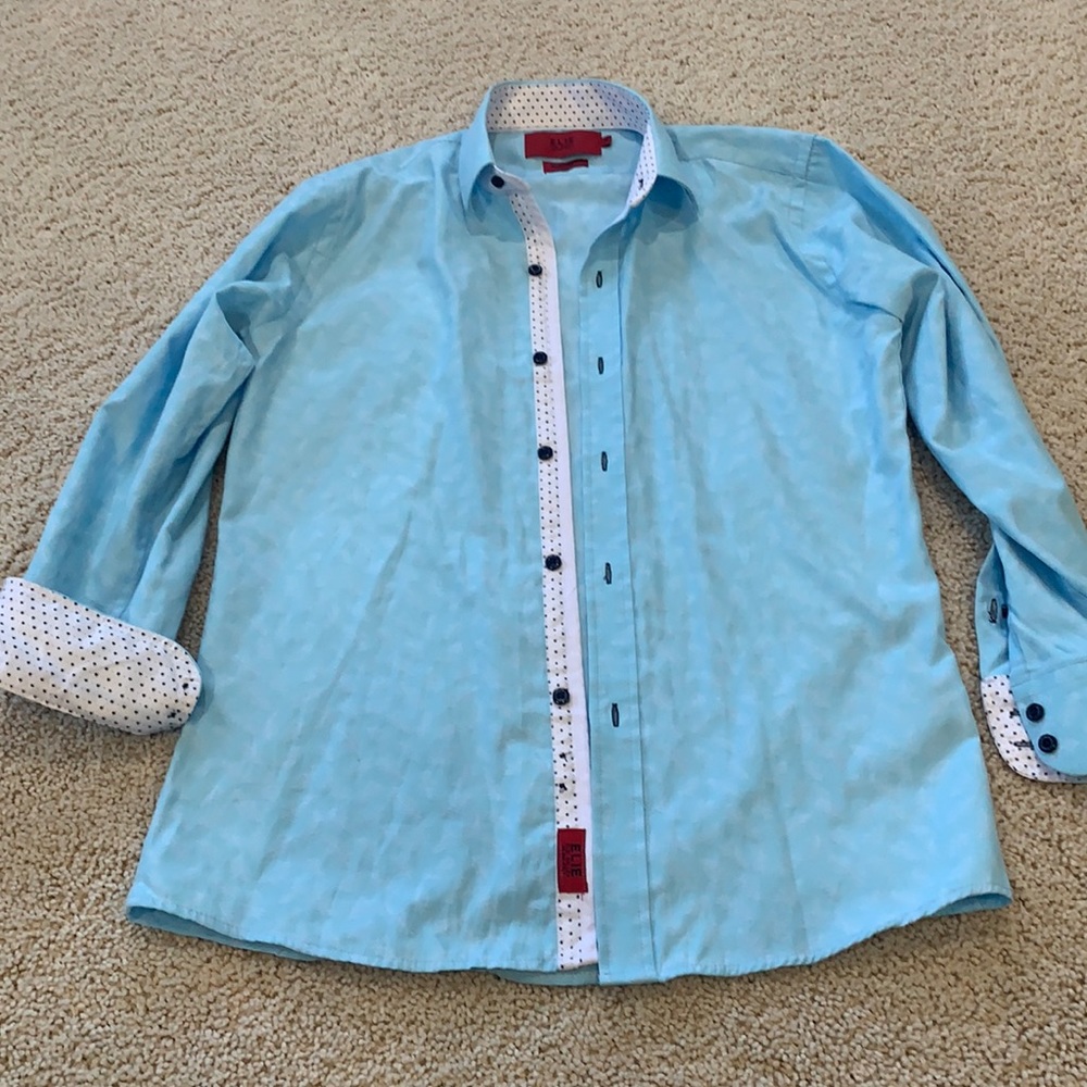 Elie Balleh dress up shirt like new